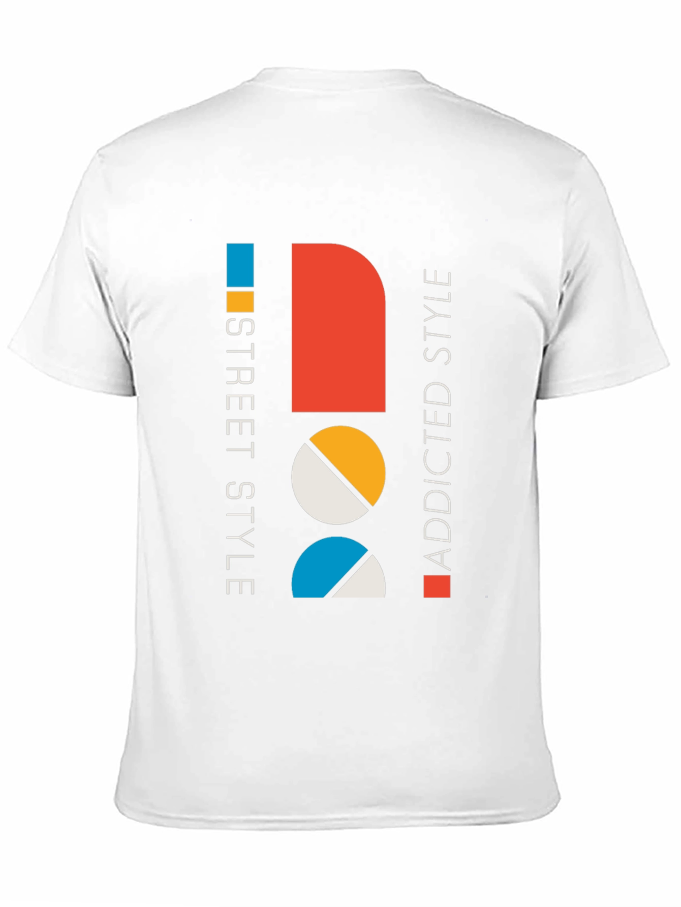 Modern Graphic Tee: Street Style Addicted Cotton Shirt