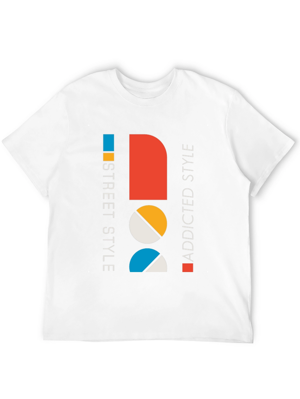 Modern Graphic Tee: Street Style Addicted Cotton Shirt
