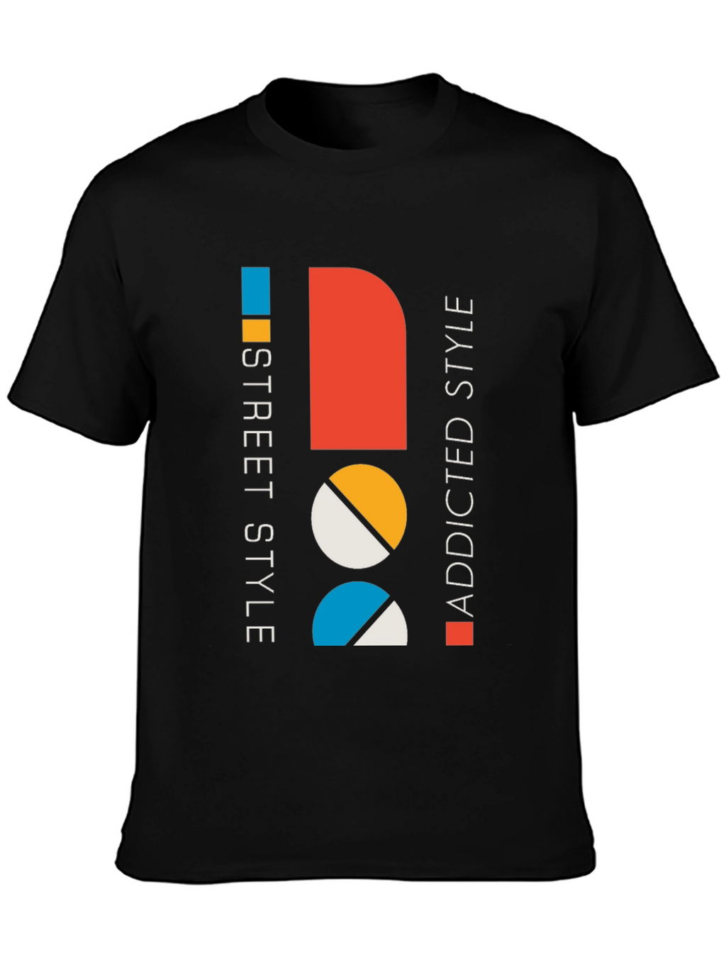 Modern Graphic Tee: Street Style Addicted Cotton Shirt