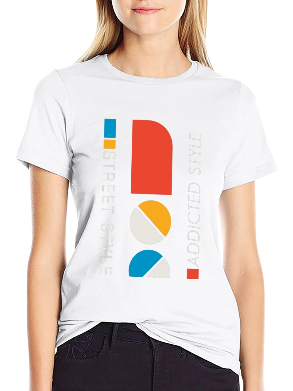 Modern Graphic Tee: Street Style Addicted Cotton Shirt