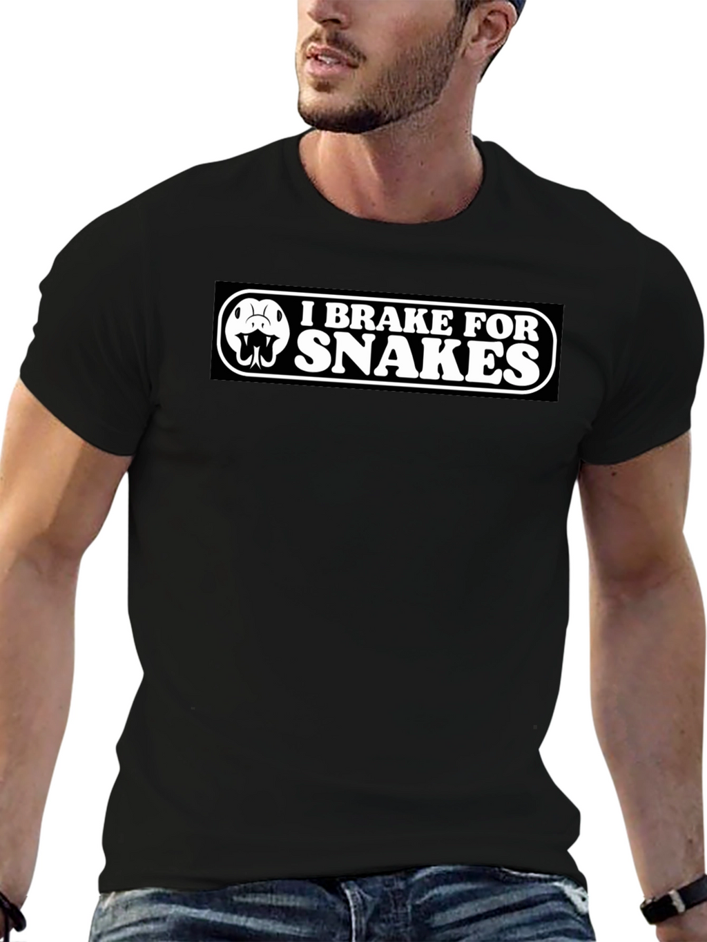I Brake for Snakes T-Shirt