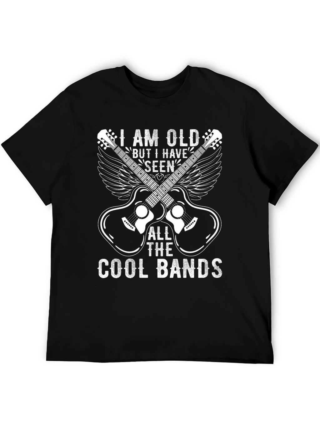I Am Old Cool Bands T-Shirt