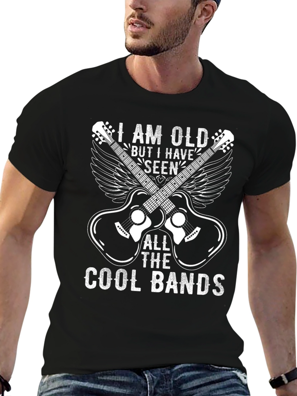 I Am Old Cool Bands T-Shirt