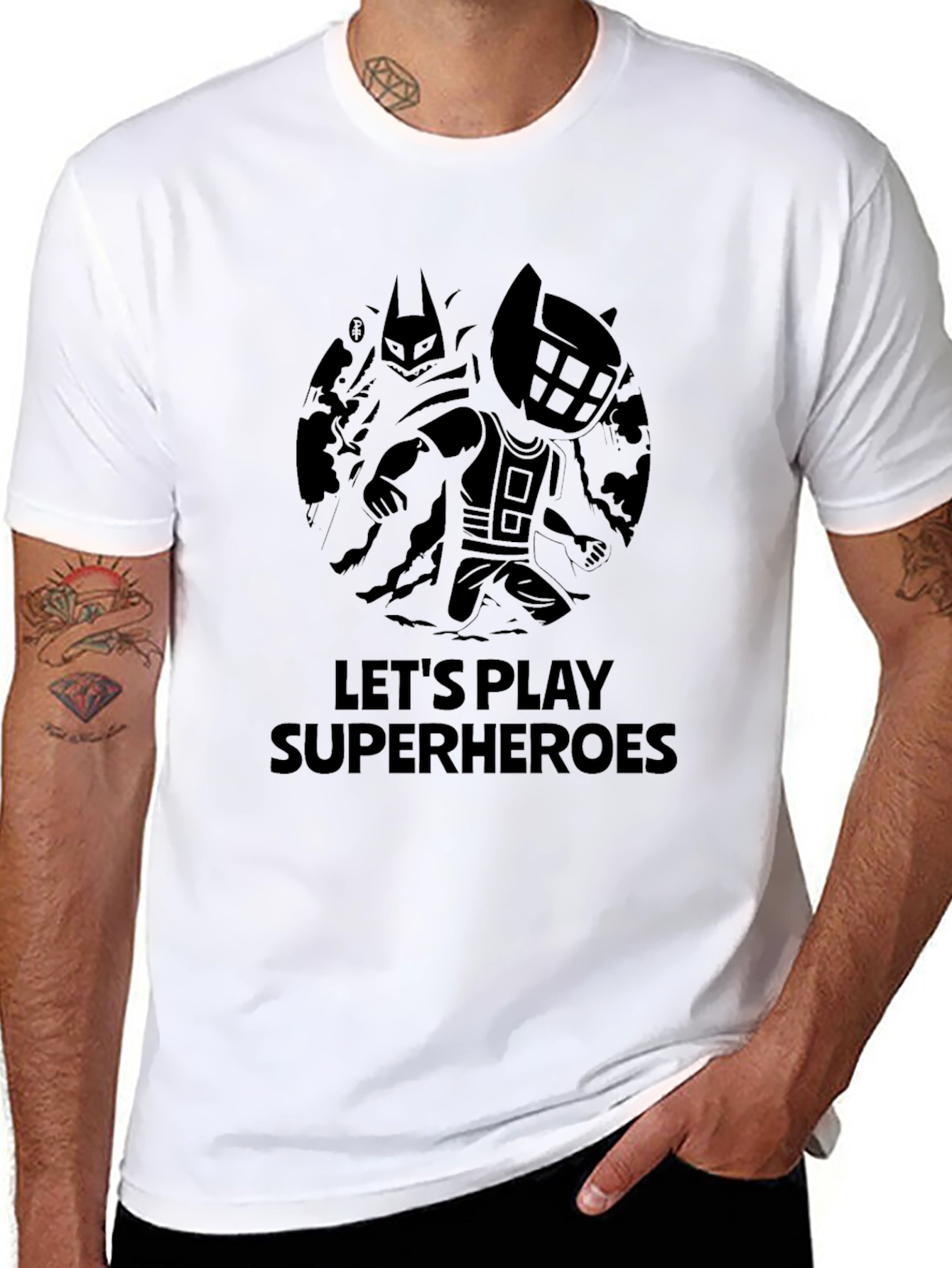 Superhero Time Tee