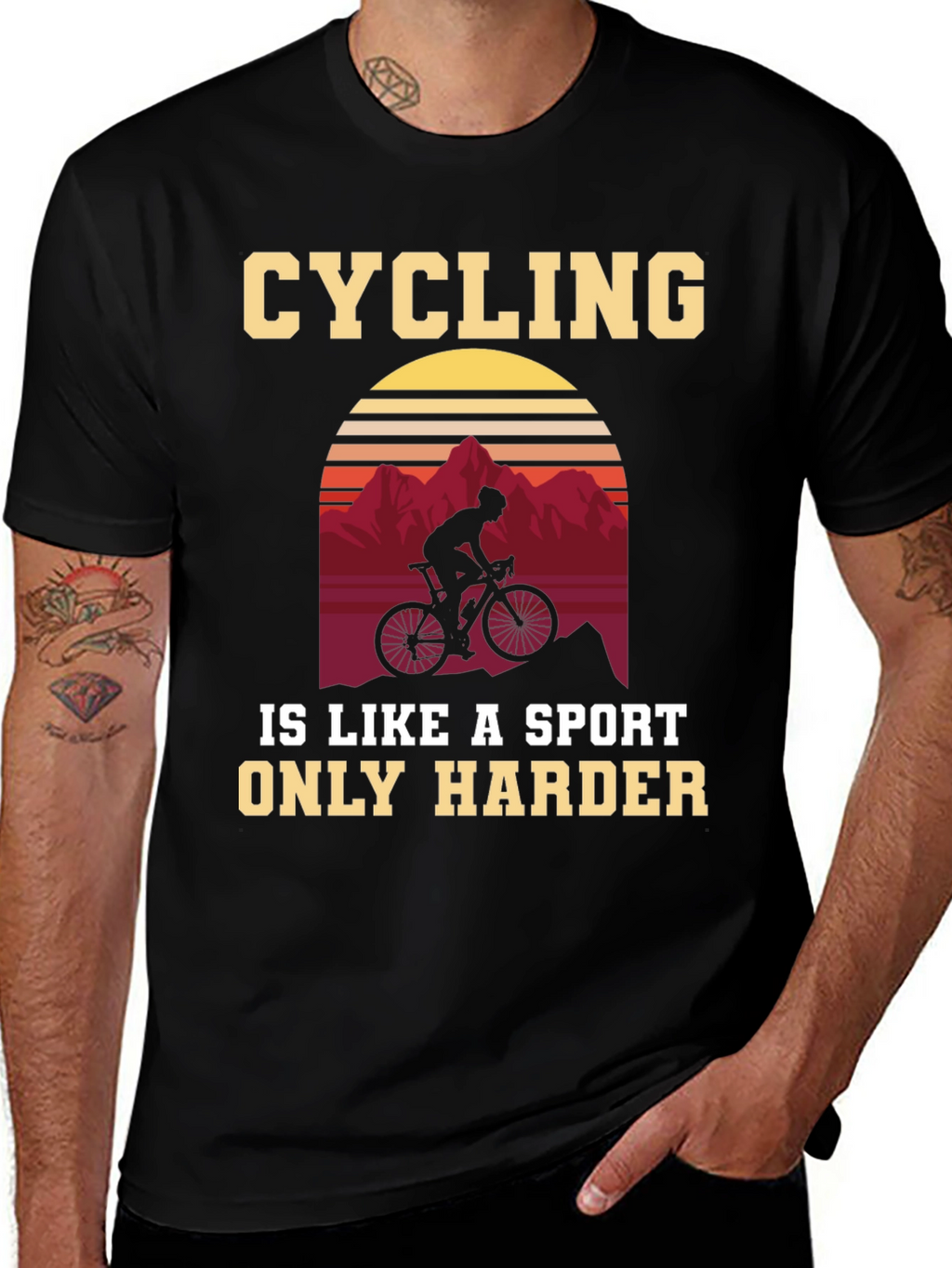 Cycling Is a Sport Only Harder T-Shirt