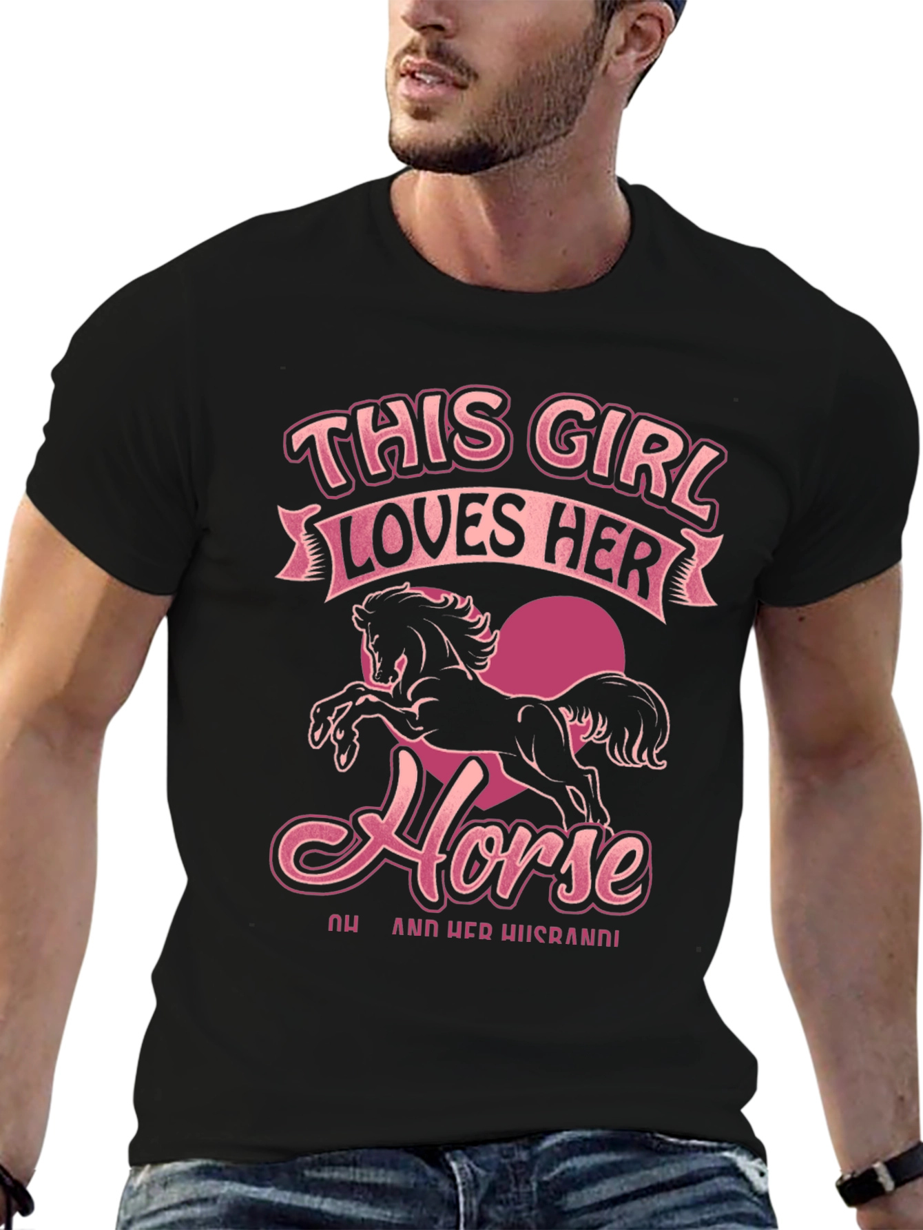 This Girl Loves Her Horse Graphic Tee