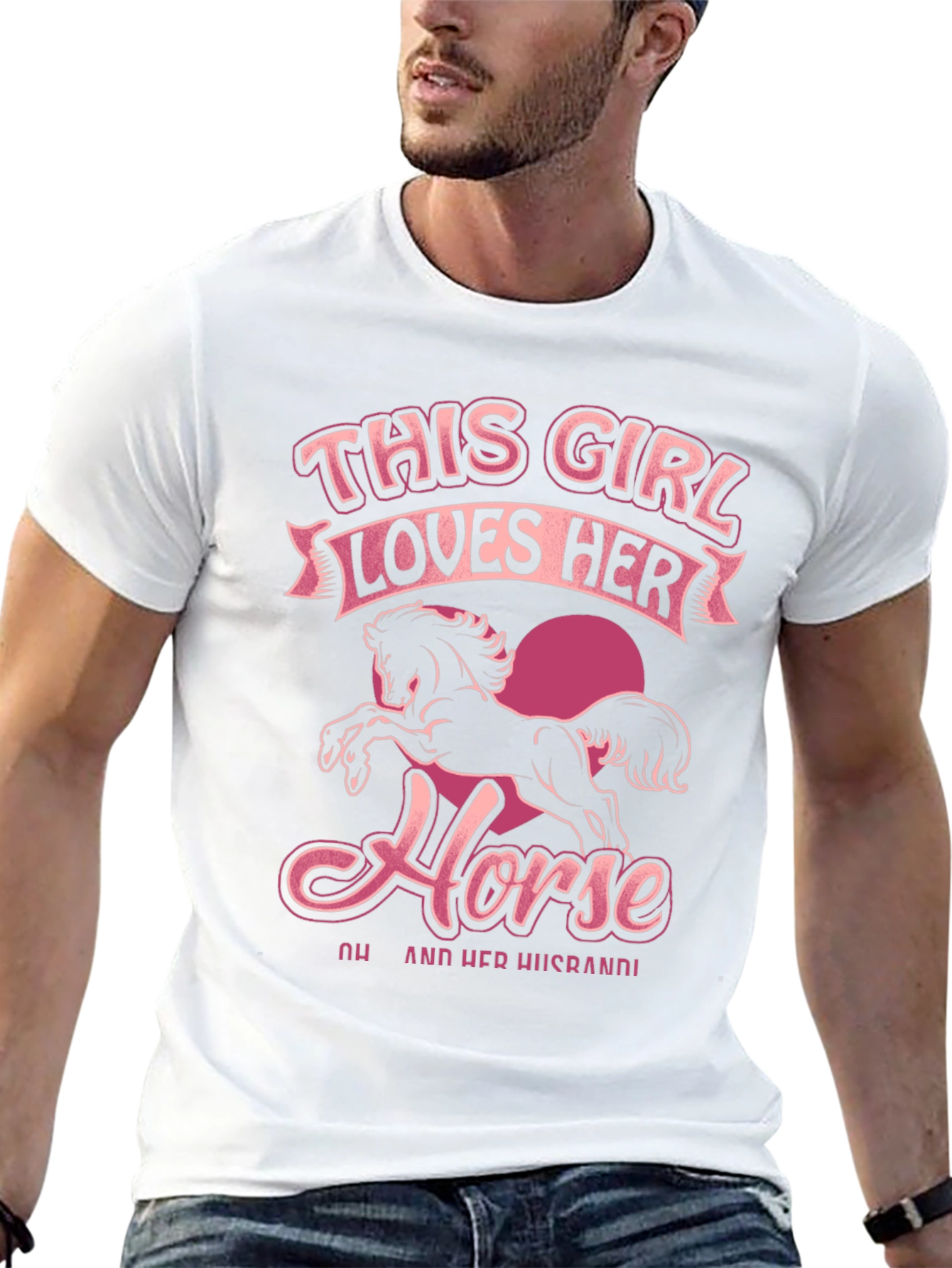 This Girl Loves Her Horse Graphic Tee