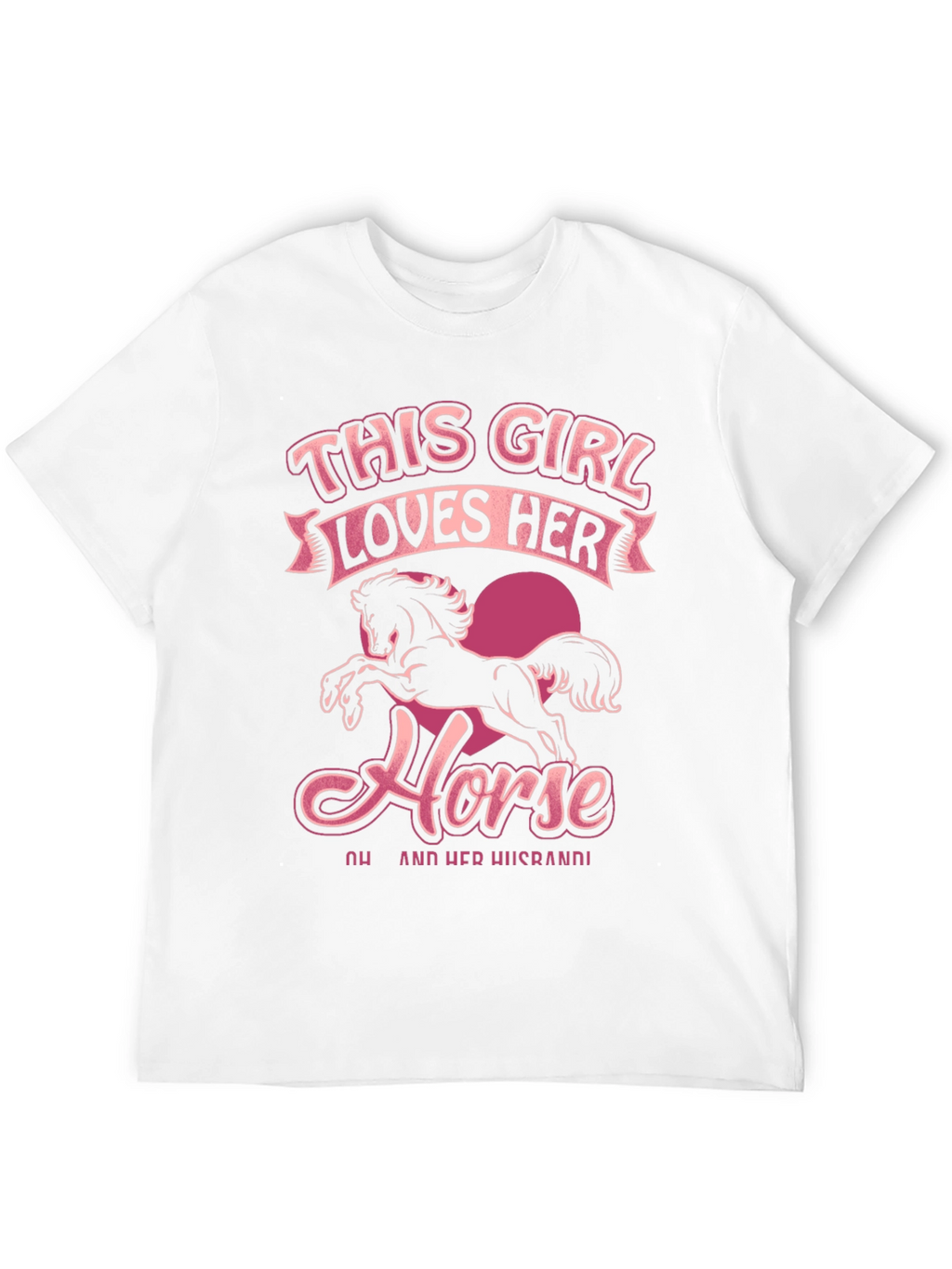 This Girl Loves Her Horse Graphic Tee