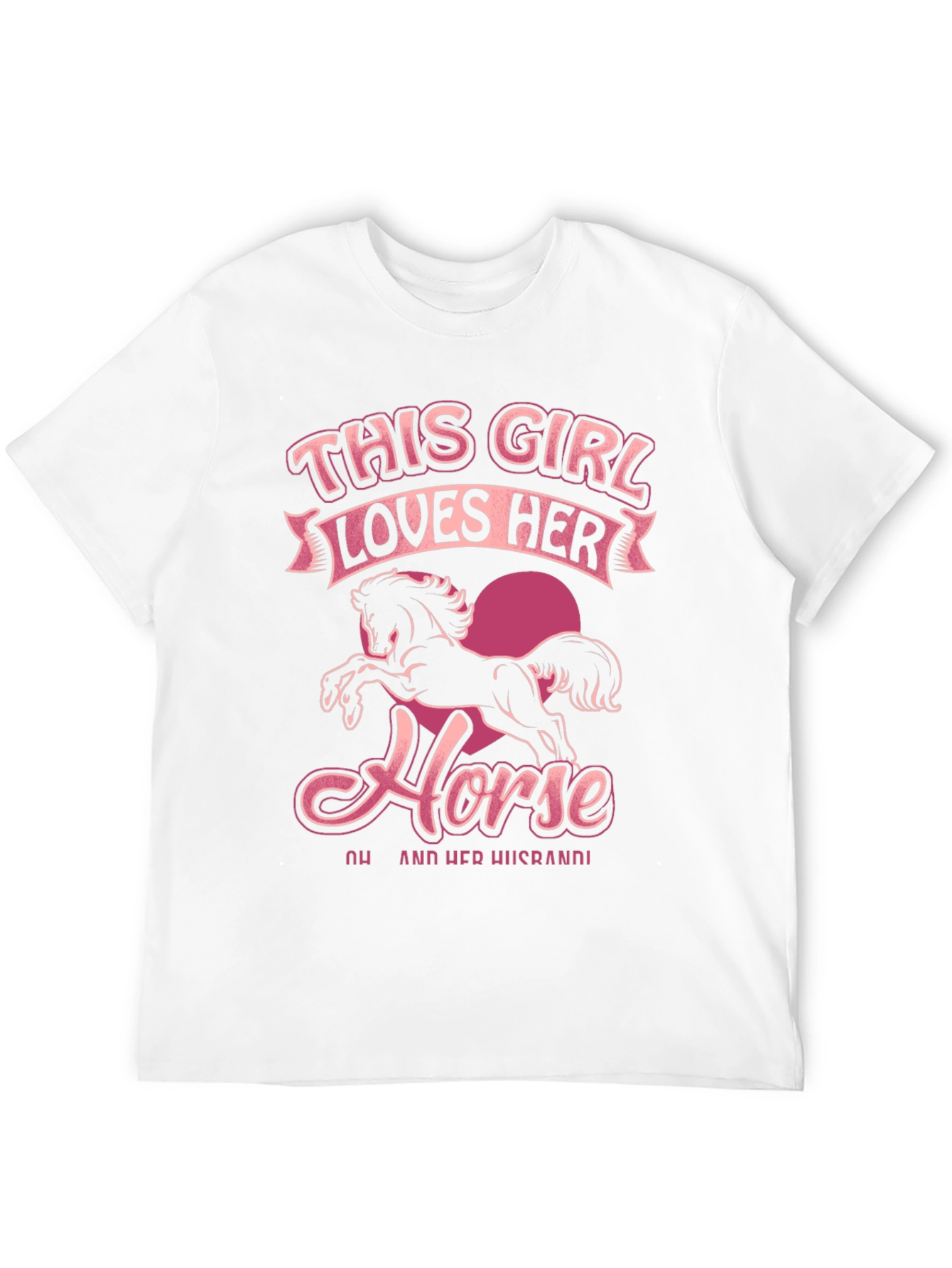 This Girl Loves Her Horse Graphic Tee