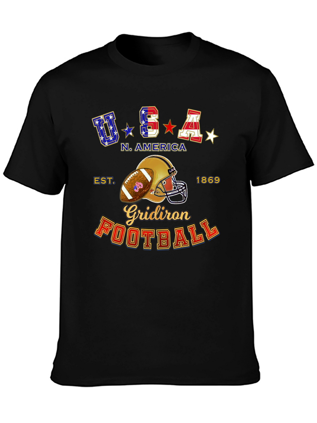 USA Football Graphic T-Shirt