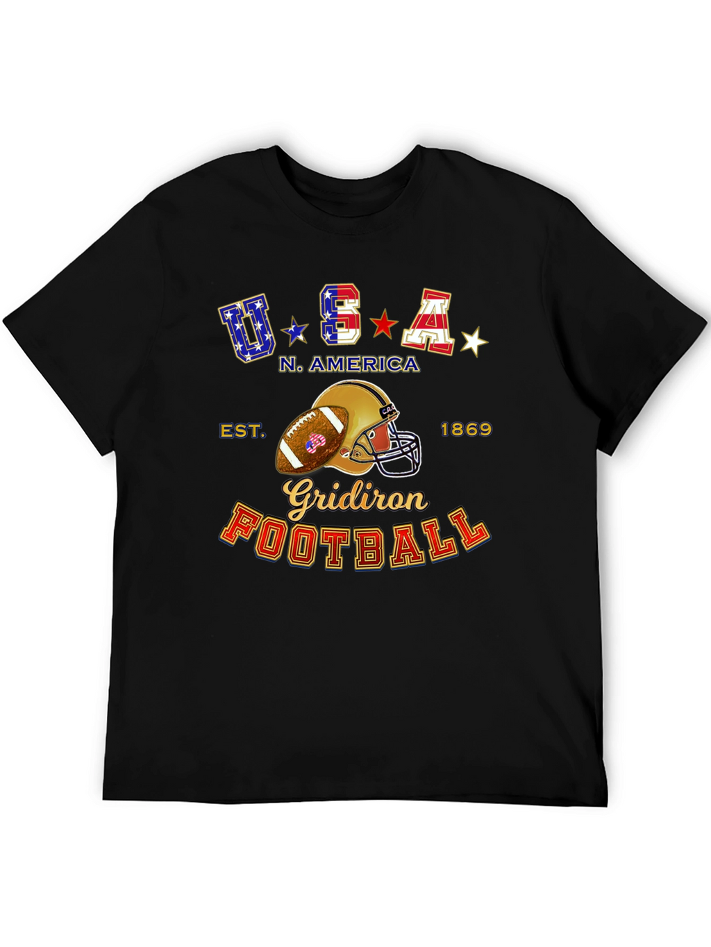 USA Football Graphic T-Shirt