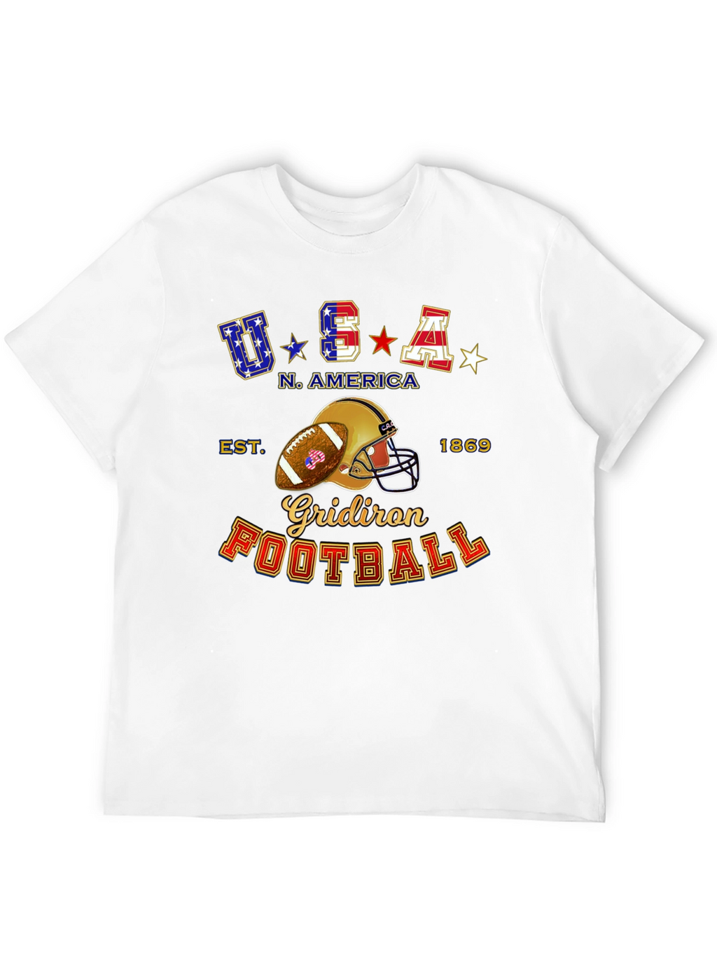 USA Football Graphic T-Shirt