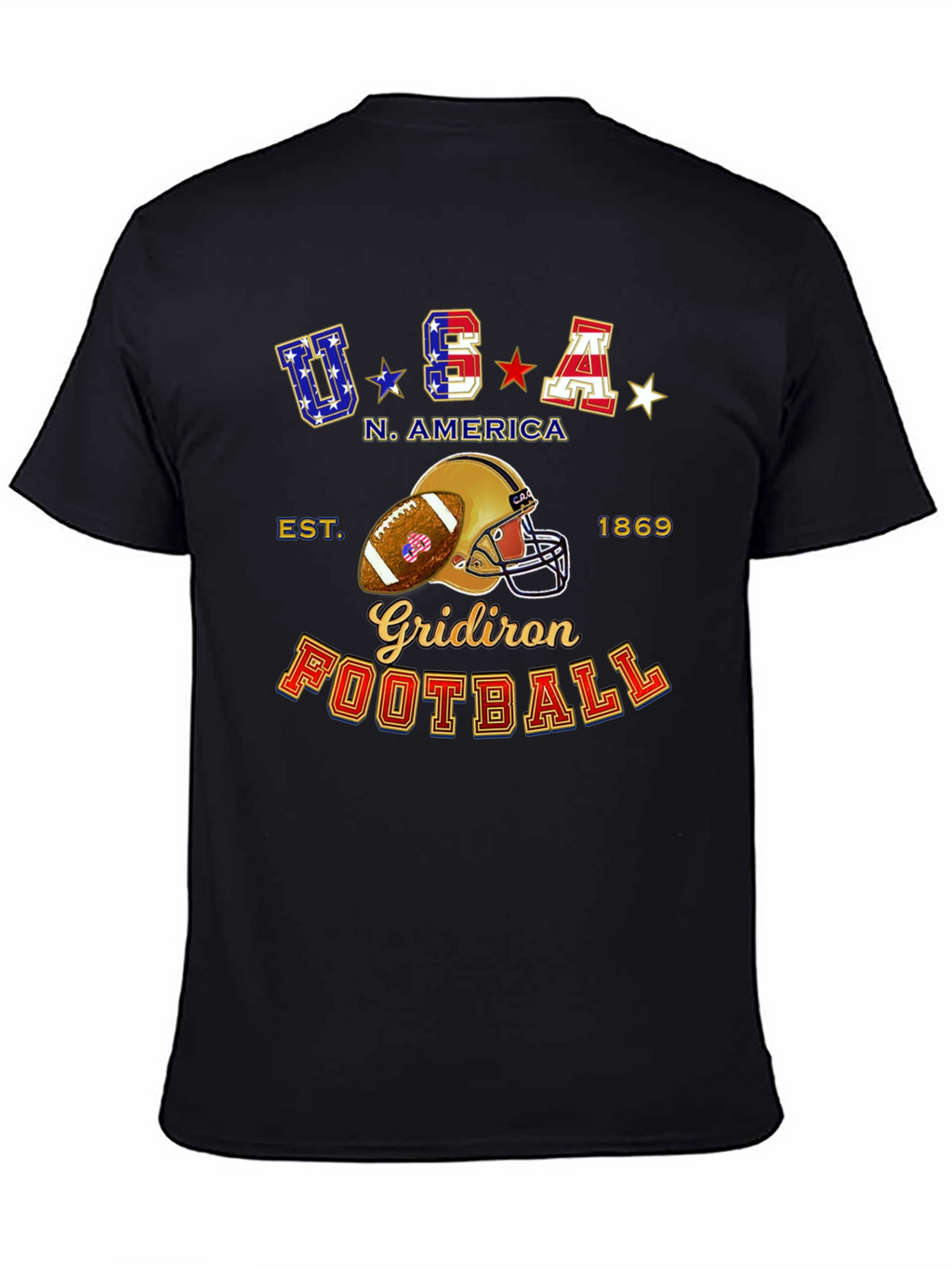 USA Football Graphic T-Shirt