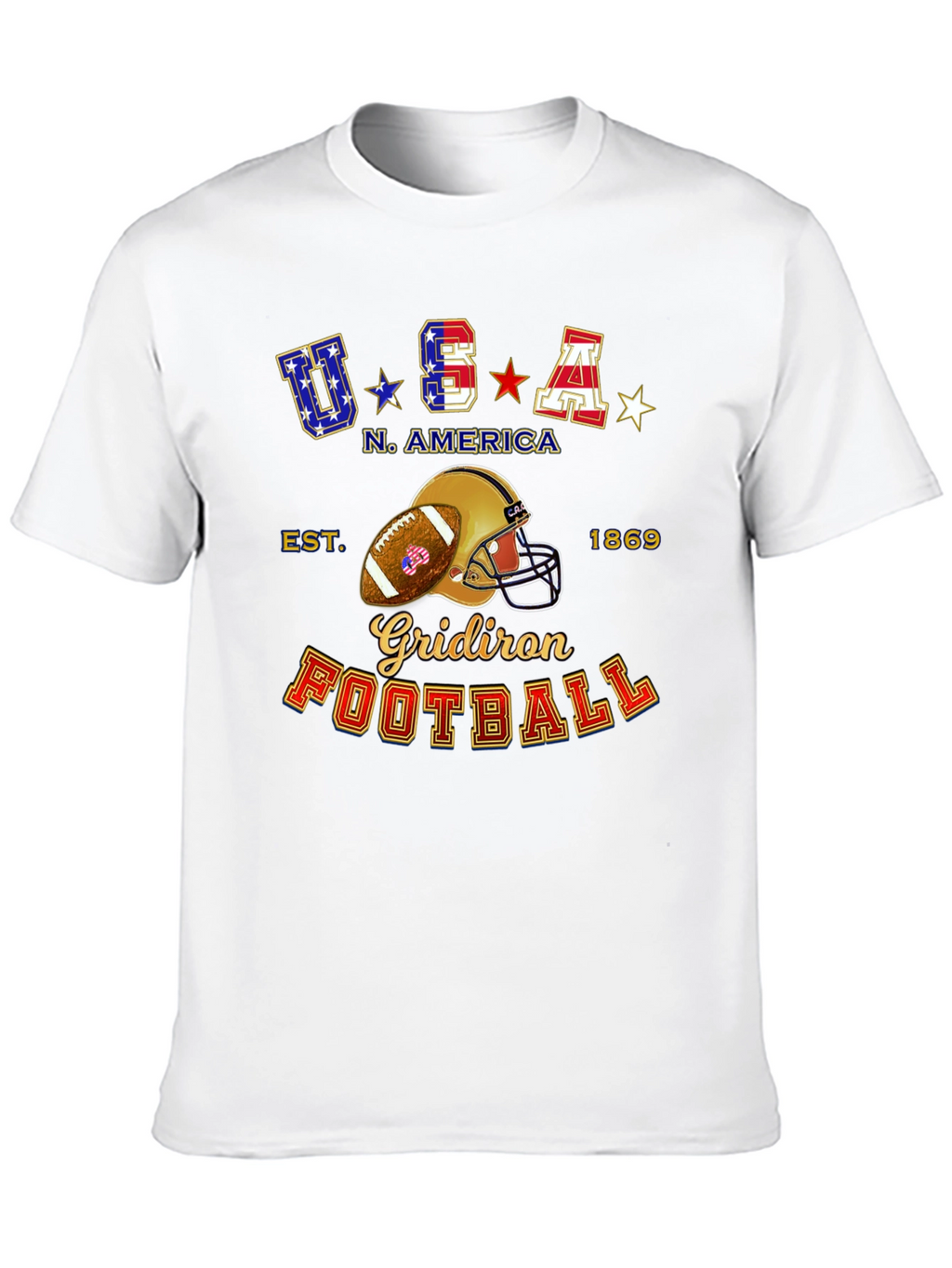 USA Football Graphic T-Shirt