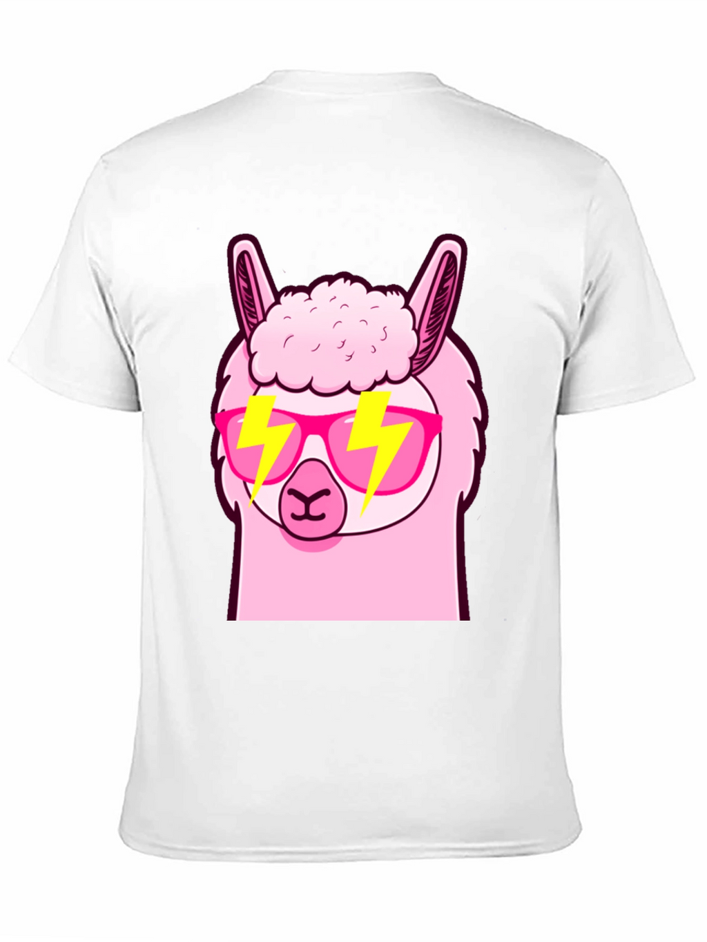 Cool Llama Graphic Tee - Stylish Black T-Shirt