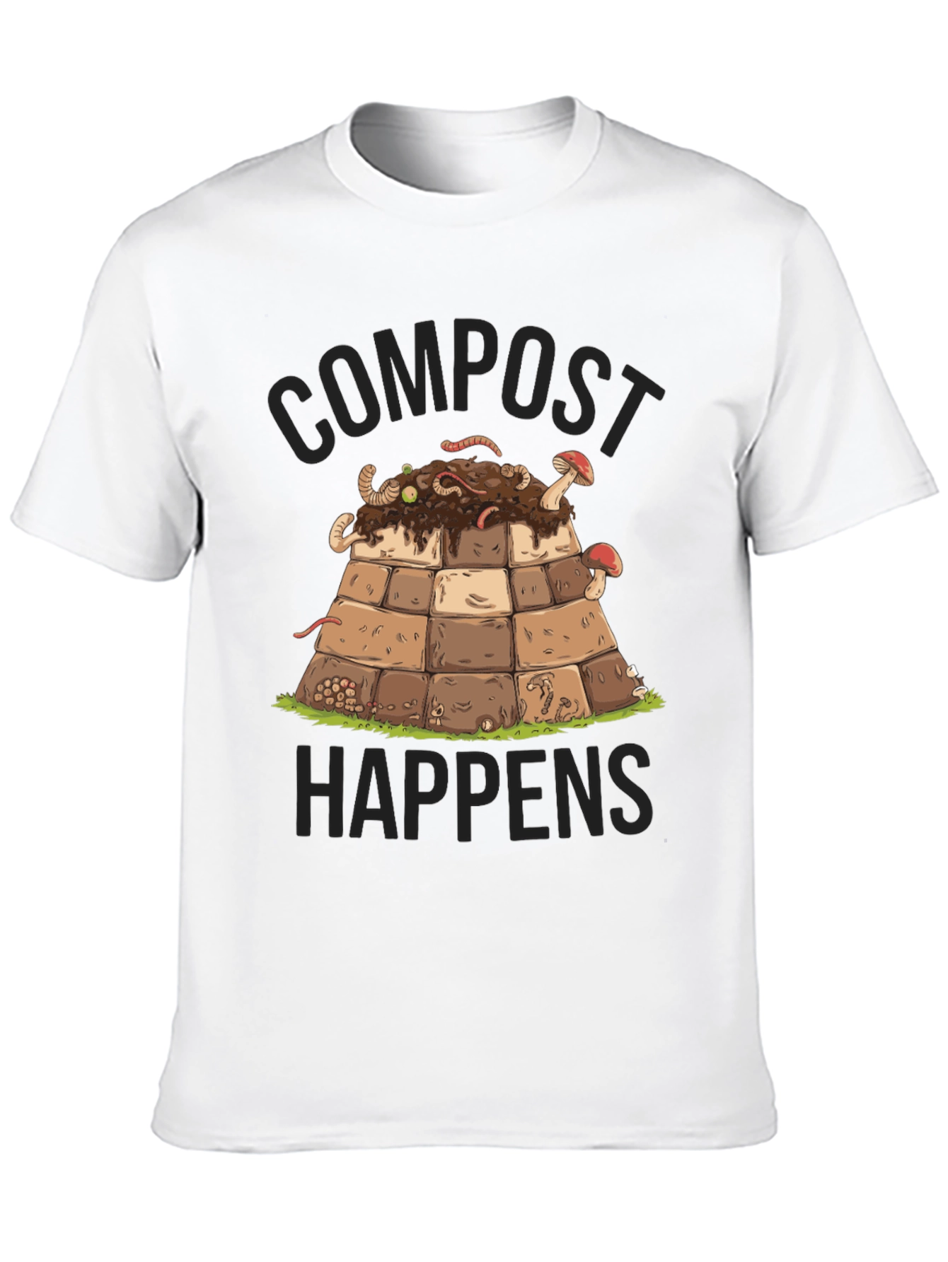 Compost Happens Graphic Tee