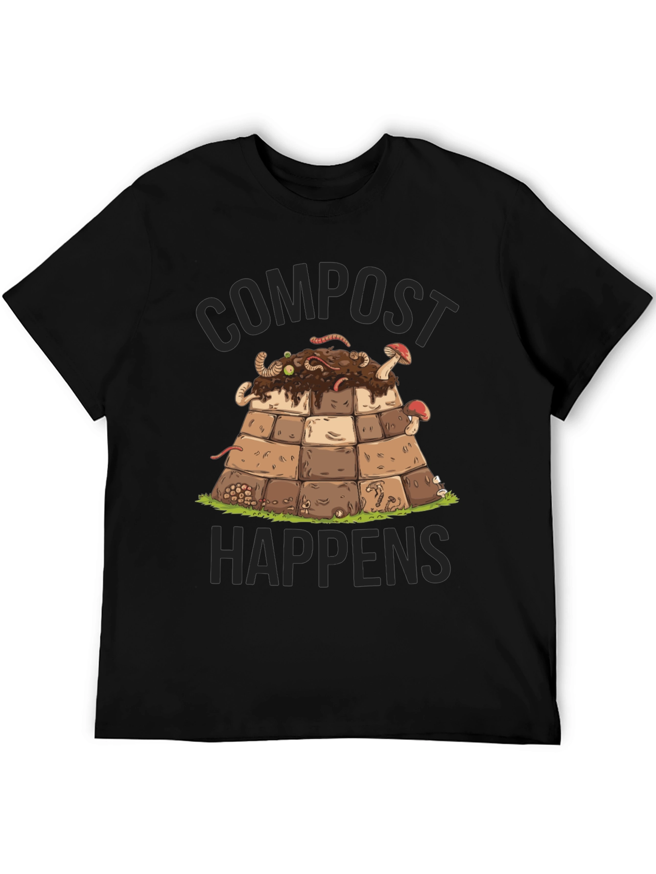 Compost Happens Graphic Tee
