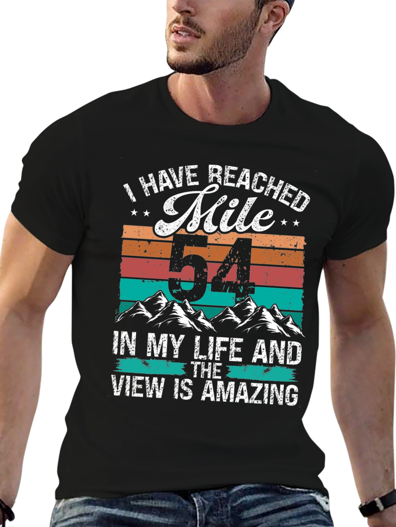Reached Mile 54 T-Shirt: Amazing View