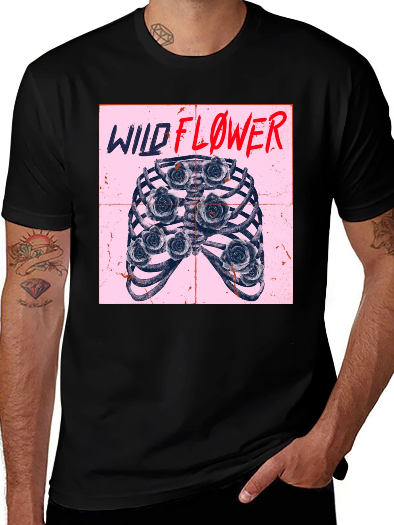 Wildflower Rib Cage T-Shirt
