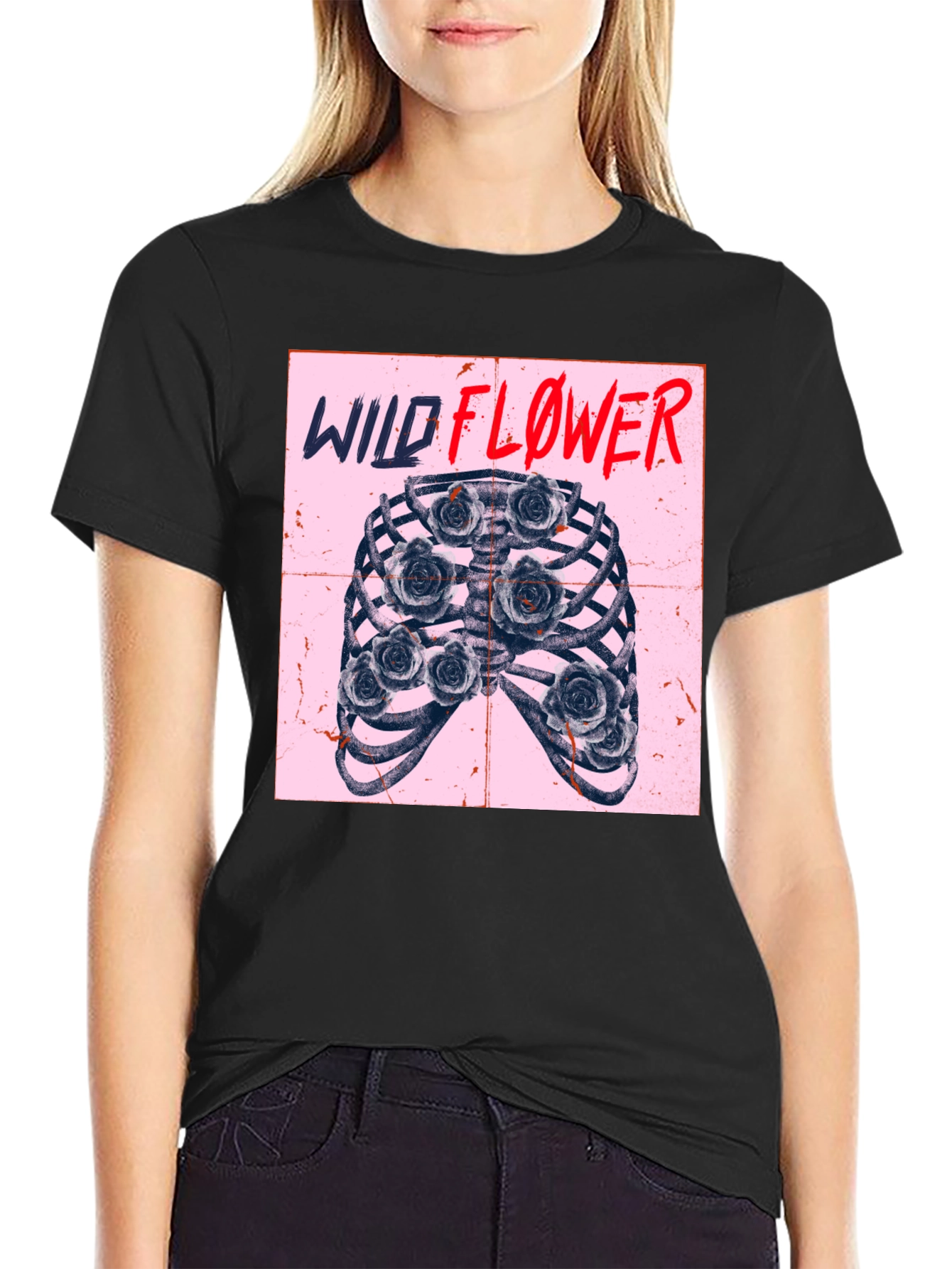 Wildflower Rib Cage T-Shirt