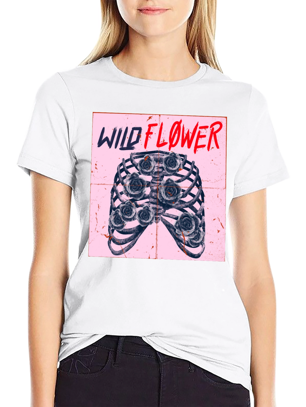 Wildflower Rib Cage T-Shirt