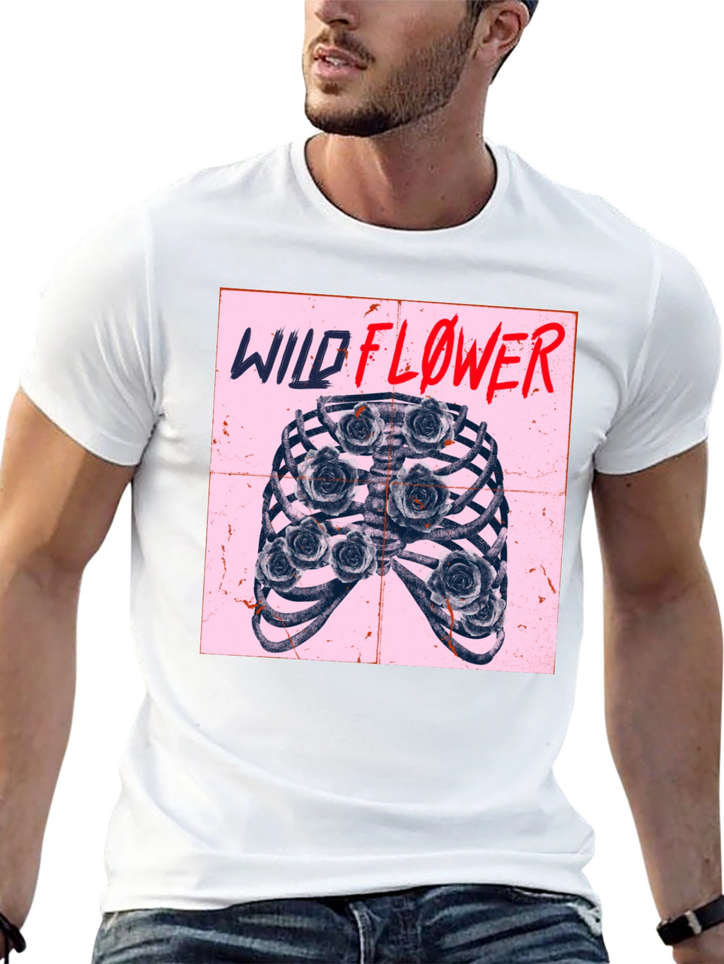Wildflower Rib Cage T-Shirt