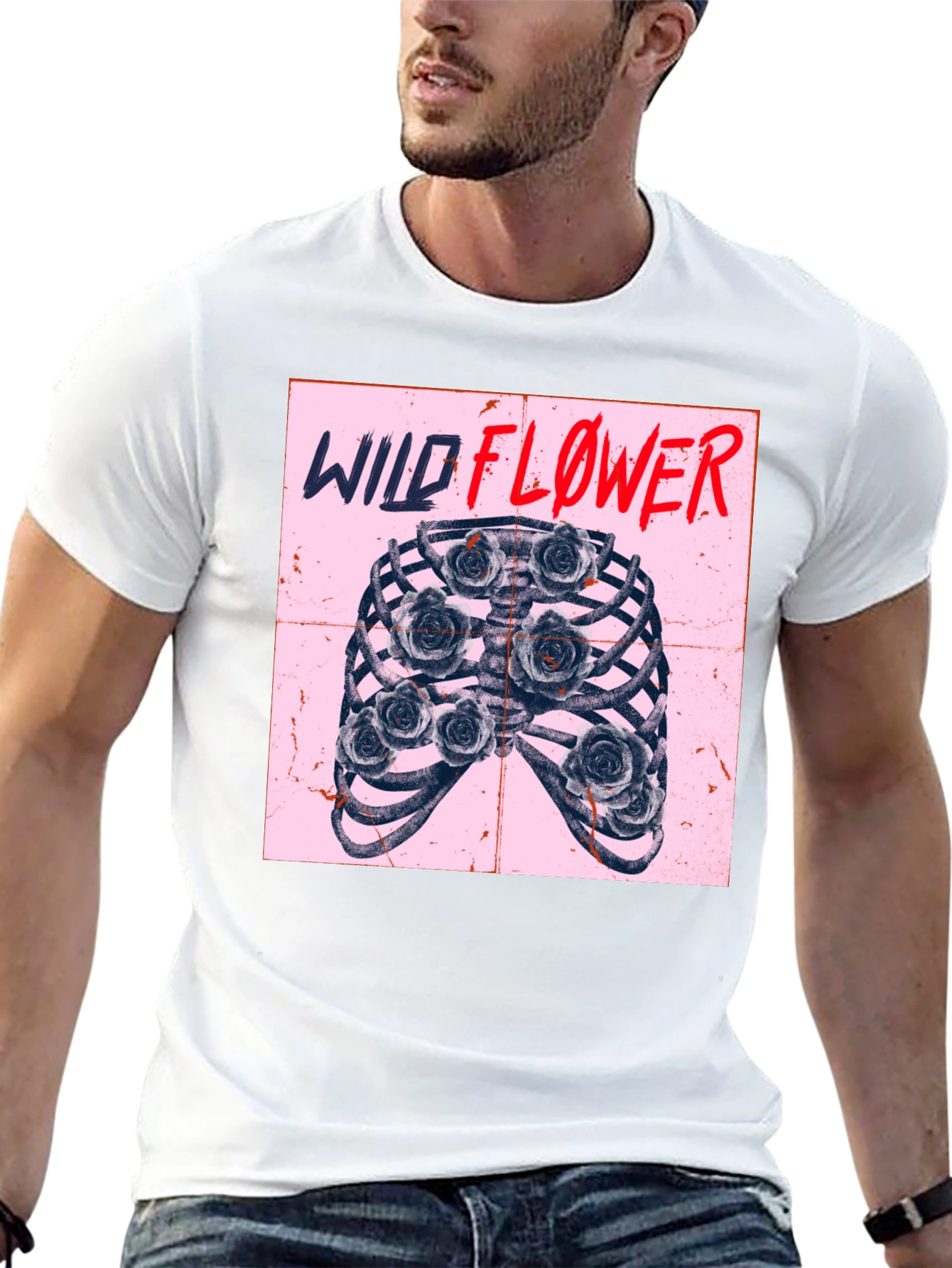 Wildflower Rib Cage T-Shirt
