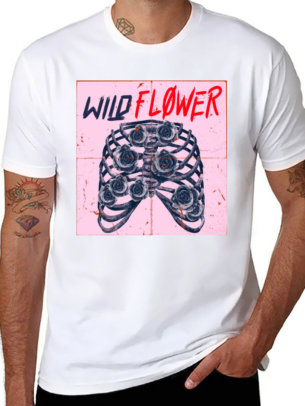 Wildflower Rib Cage T-Shirt