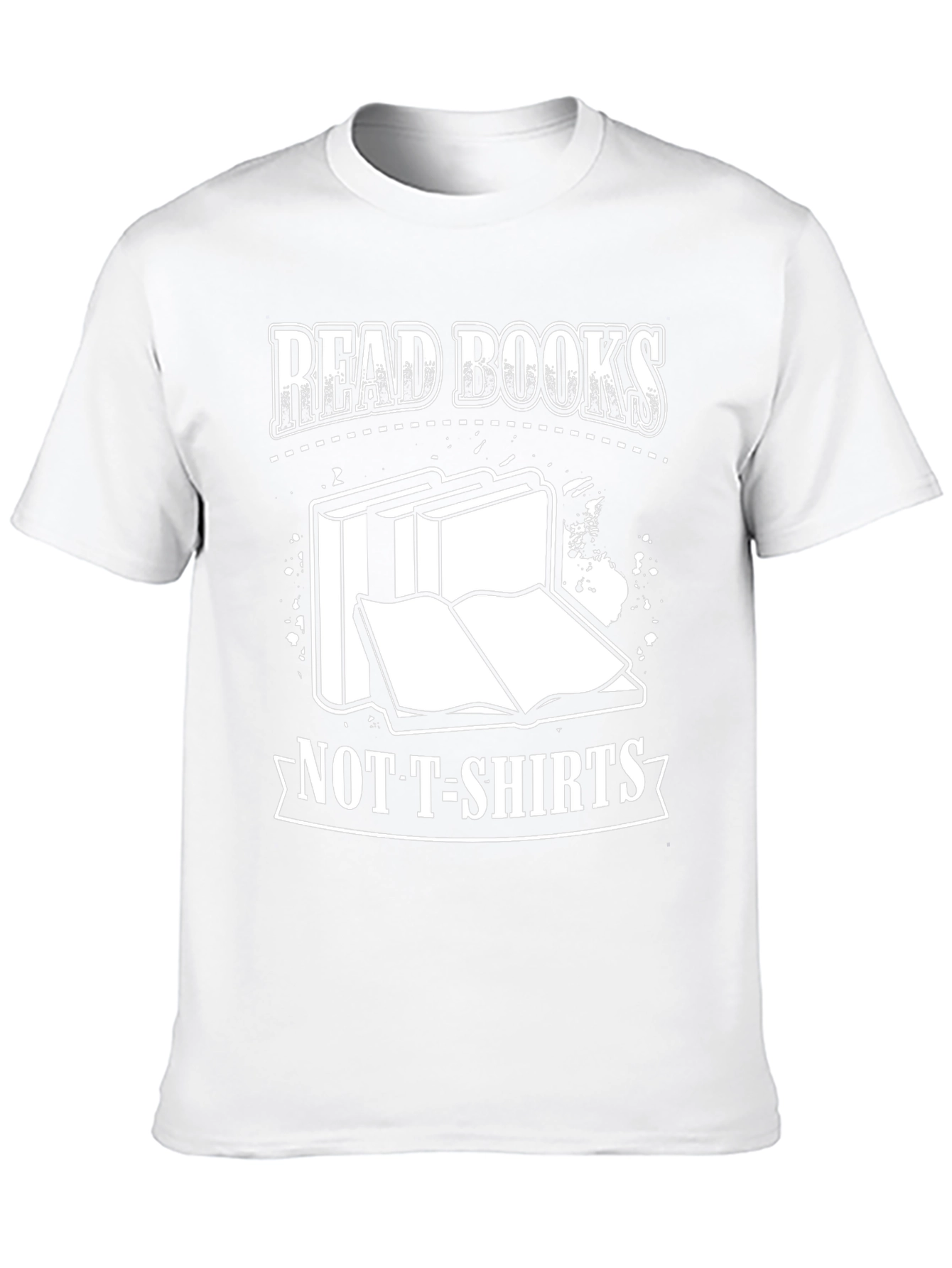 Read Books Not T-Shirts Graphic Tee