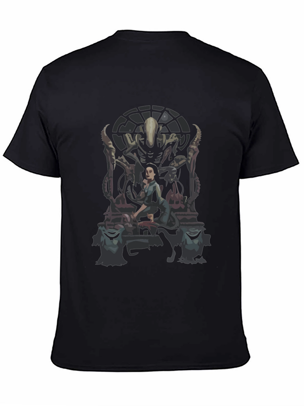 Alien Movie Graphic Print T-Shirt