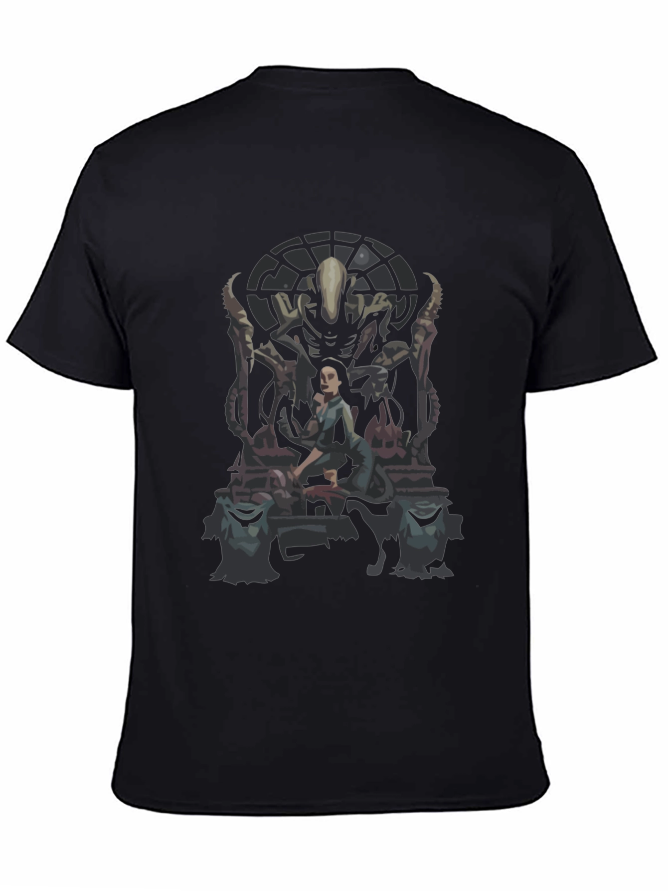 Alien Movie Graphic Print T-Shirt