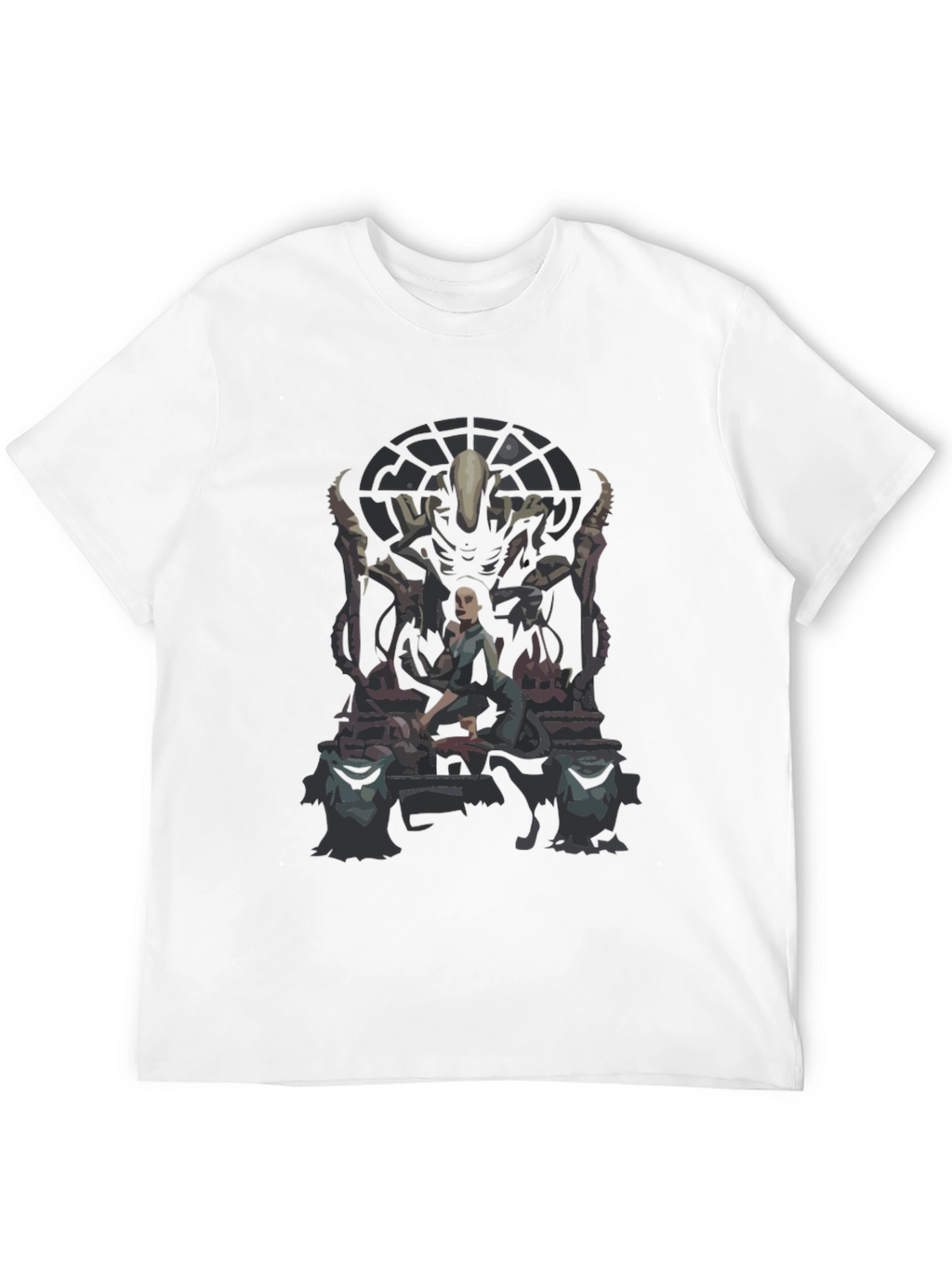 Alien Movie Graphic Print T-Shirt