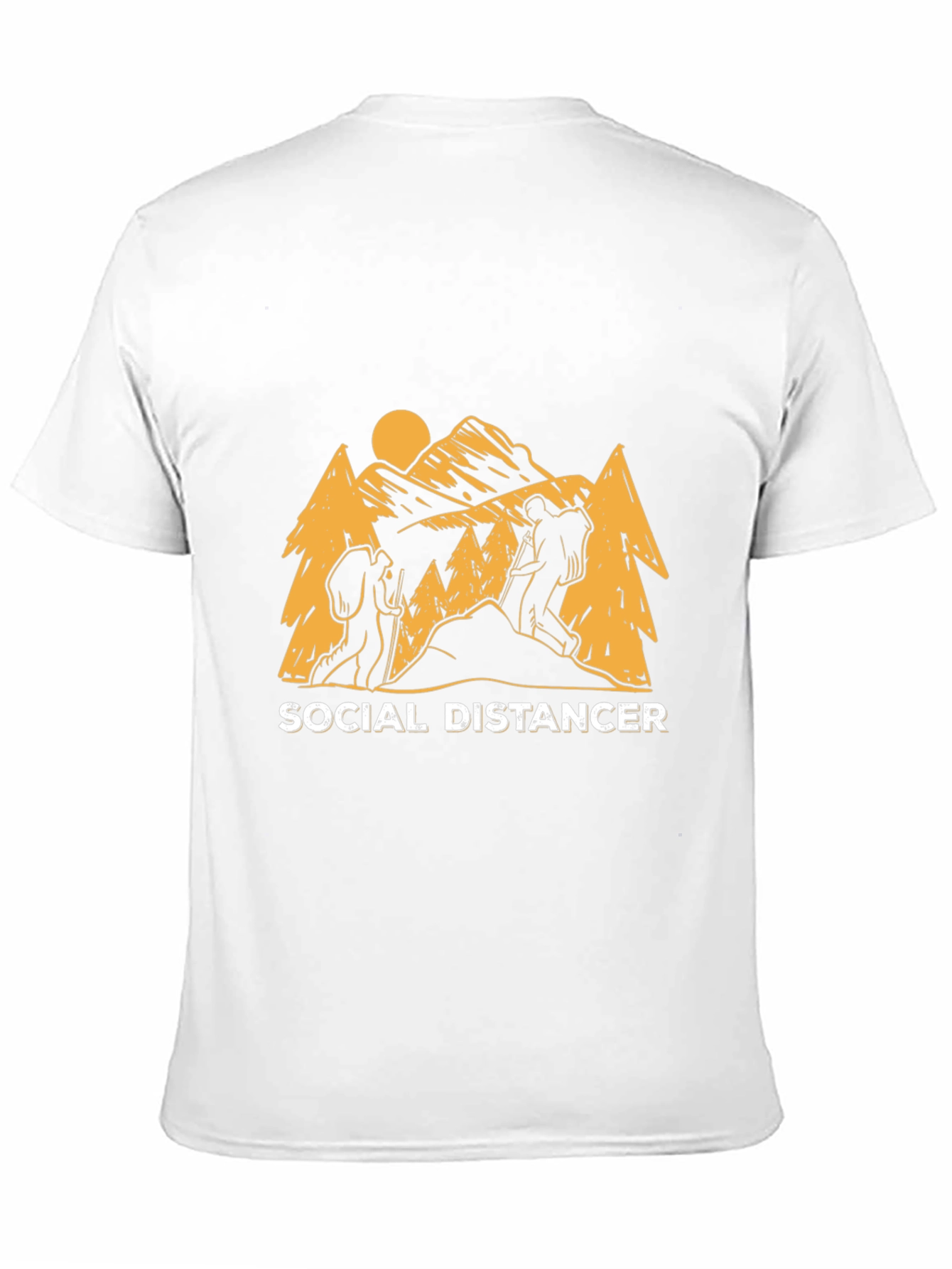 Social Distancer Hiking T-Shirt