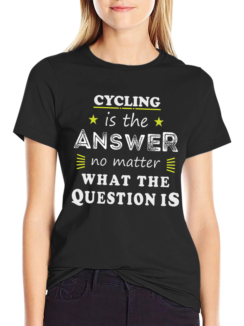 Cycling is the Answer T-Shirt