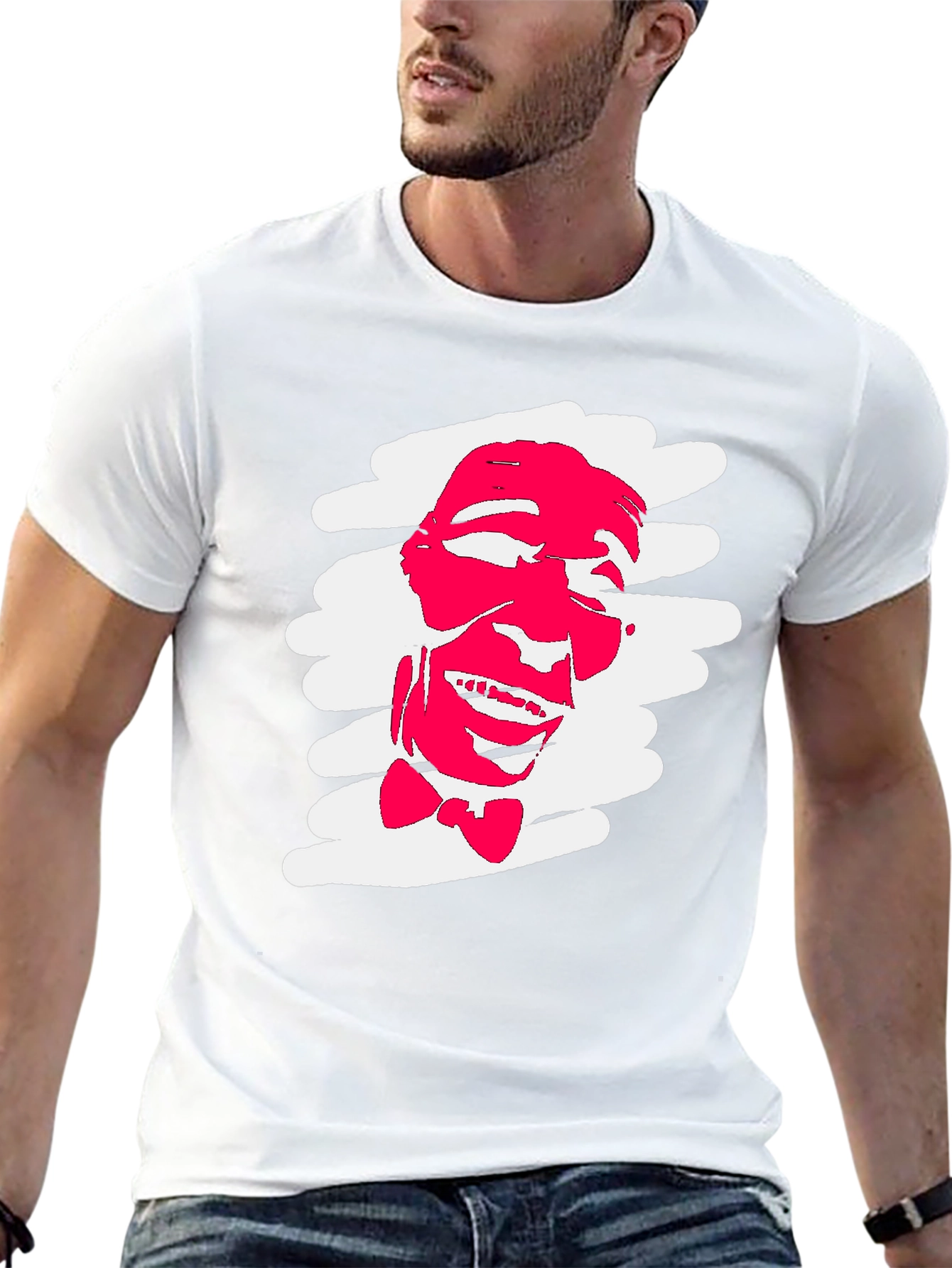 Retro Style Graphic Tee - Cool Print Shirt