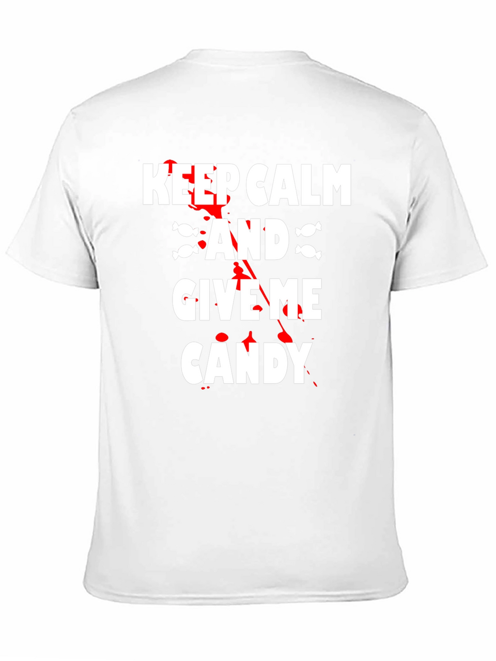 Keep Calm Give Me Candy T-Shirt - Halloween Tee