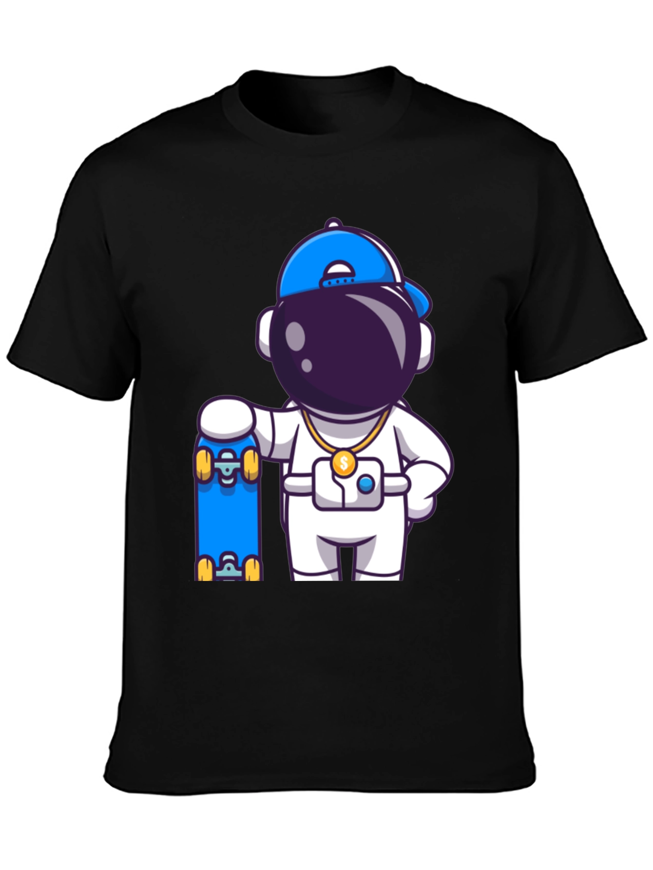 Skater Astronaut Graphic Tee