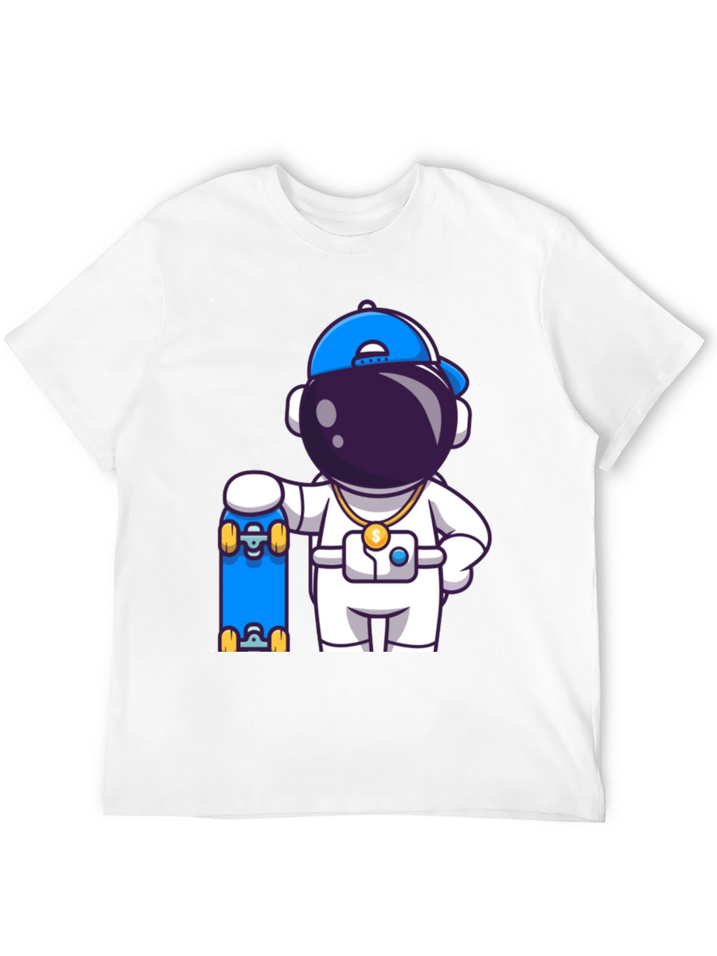 Skater Astronaut Graphic Tee