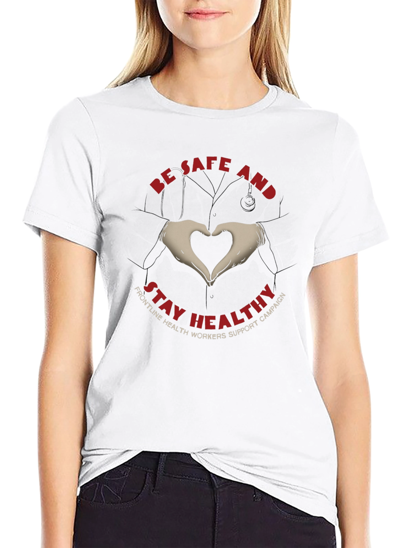 Be Safe and Stay Healthy Graphic Tee