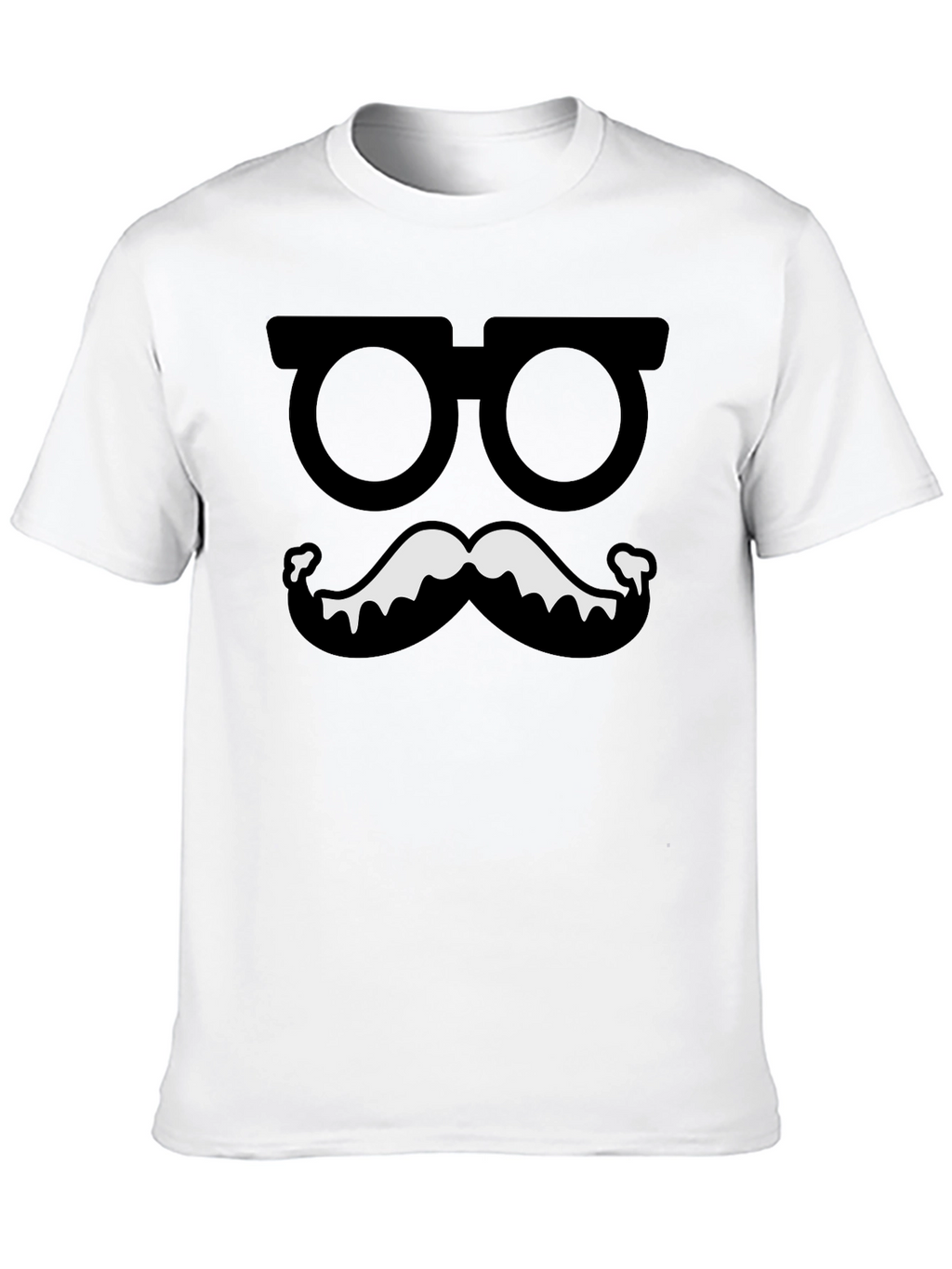 Funny Glasses and Mustache T-Shirt