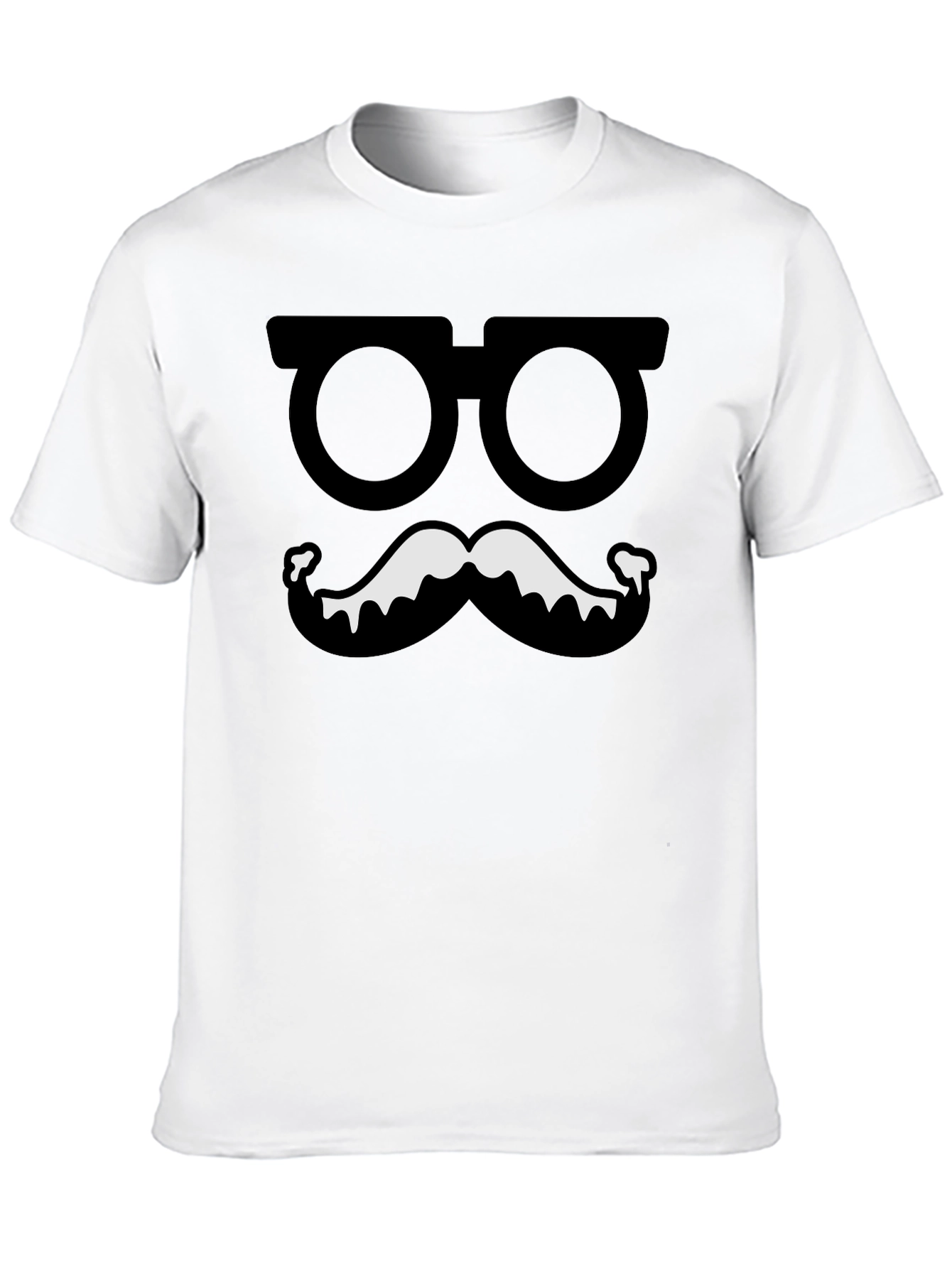 Funny Glasses and Mustache T-Shirt