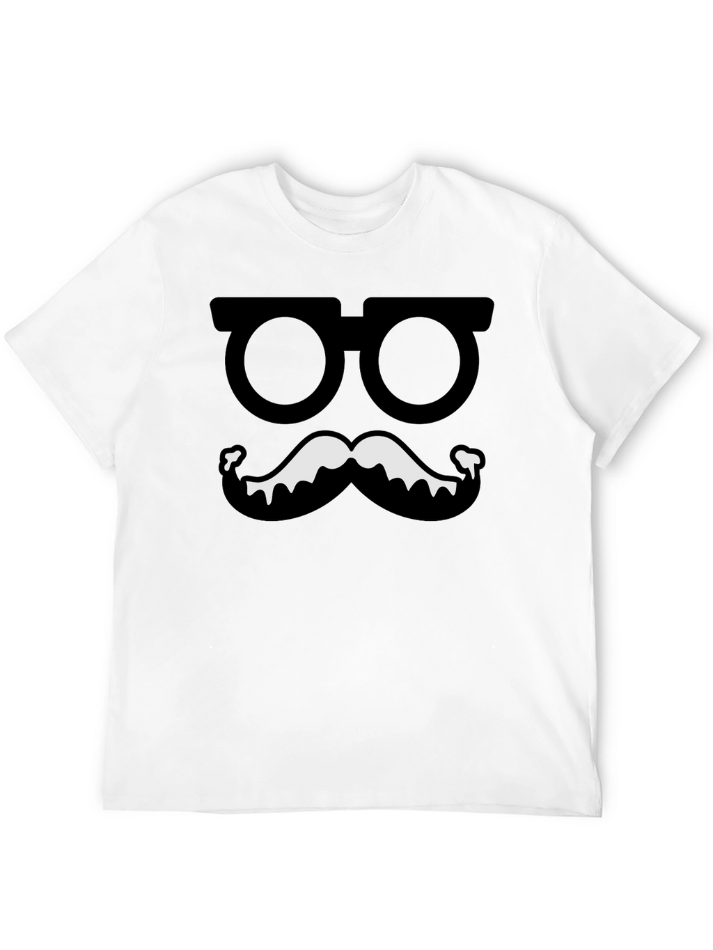 Funny Glasses and Mustache T-Shirt