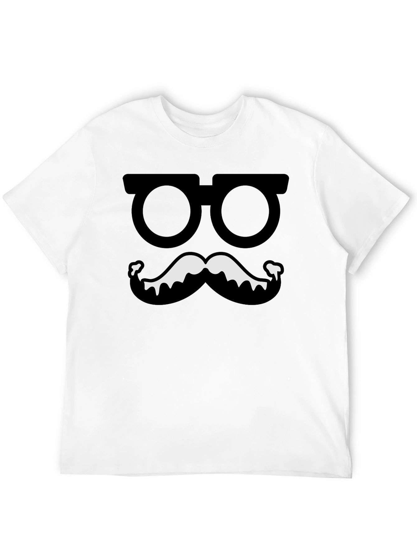 Funny Glasses and Mustache T-Shirt