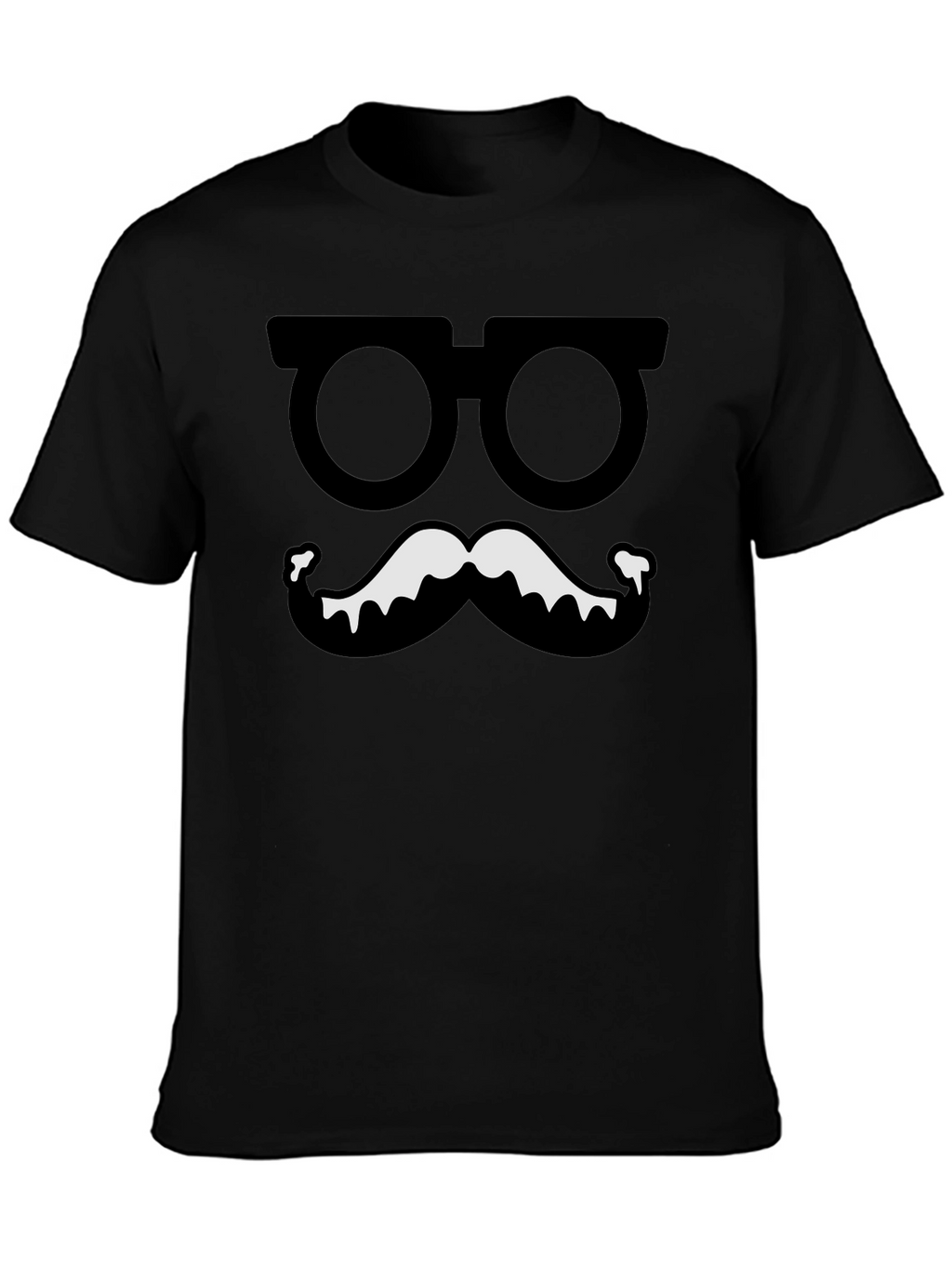 Funny Glasses and Mustache T-Shirt