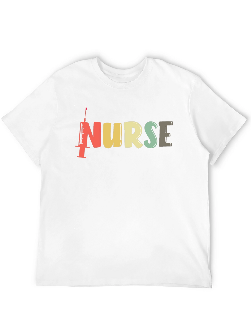 Nurse Syringe Graphic T-Shirt