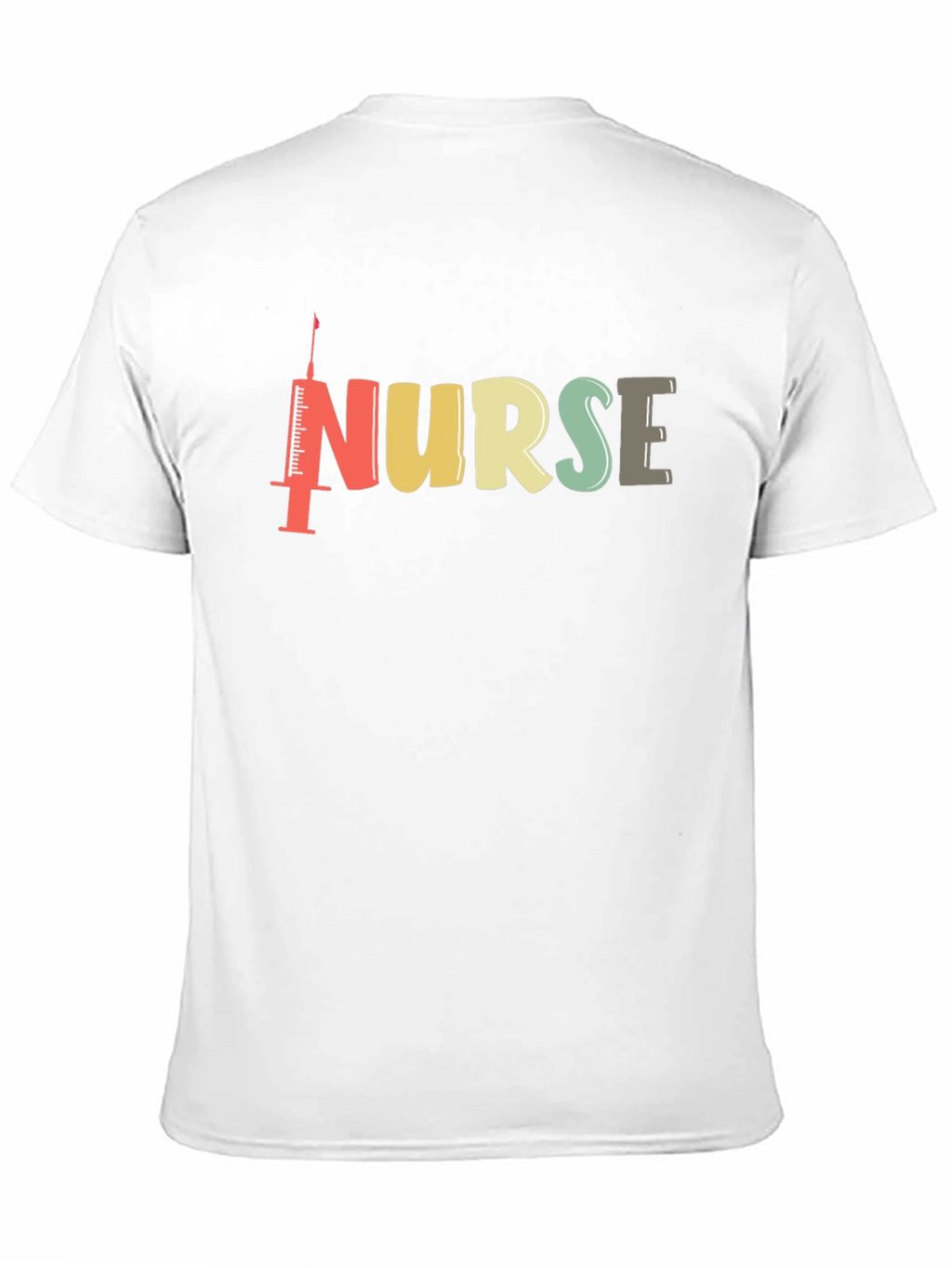 Nurse Syringe Graphic T-Shirt