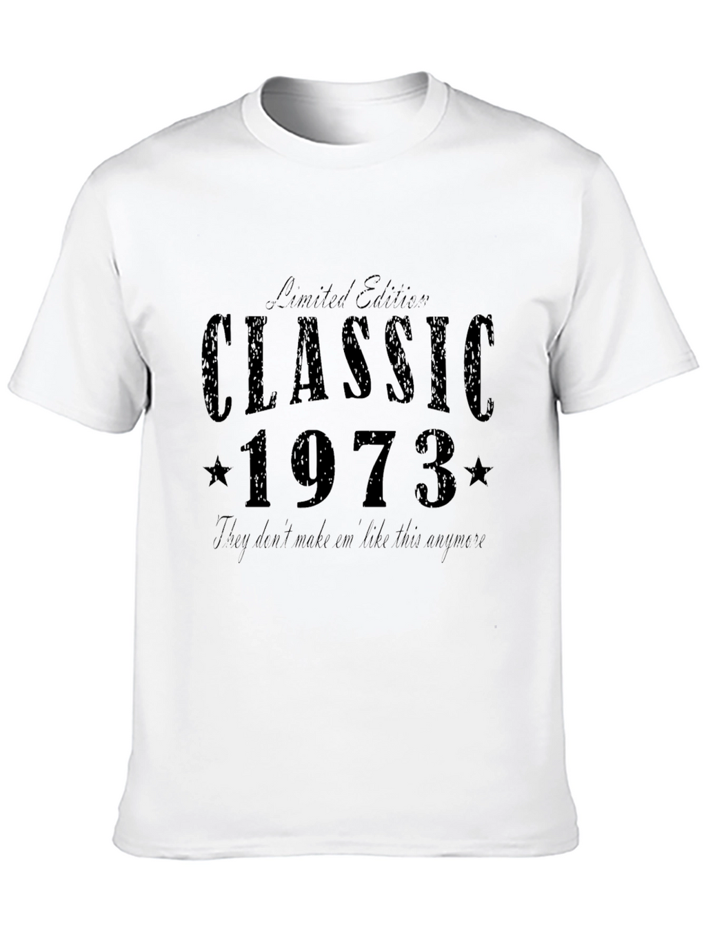 Classic 1973 Limited Edition Black T-Shirt