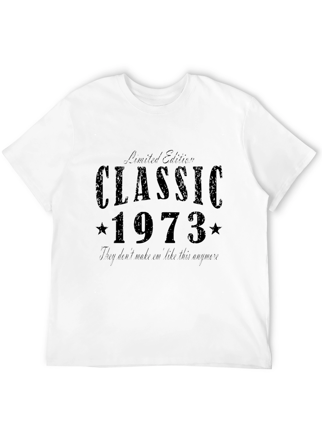 Classic 1973 Limited Edition Black T-Shirt