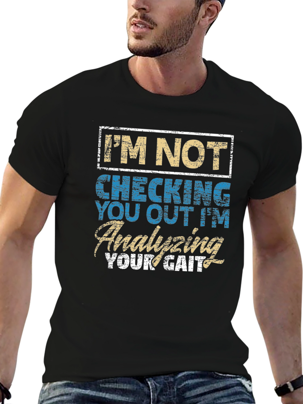 Analyzing Your Gait Funny T-Shirt
