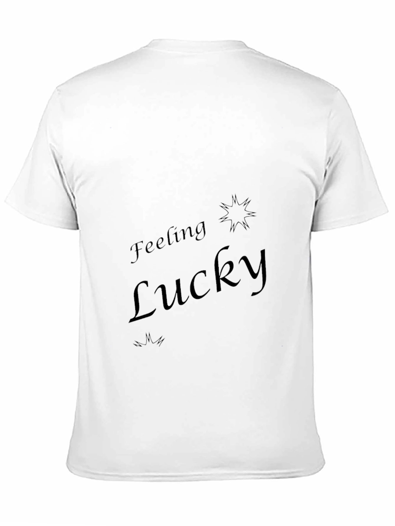 Feeling Lucky Graphic T-Shirt - Soft Cotton Blend